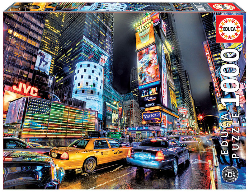 Puzzle cu 1000 de piese – Times Square, New York edituradiana.ro