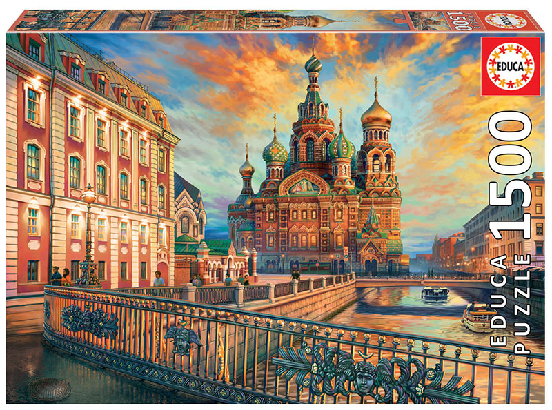 Puzzle cu 1500 de piese – Sankt Petersburg edituradiana.ro imagine 2022