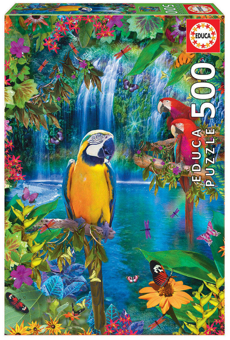Puzzle cu 500 de piese – Paradis tropical edituradiana.ro