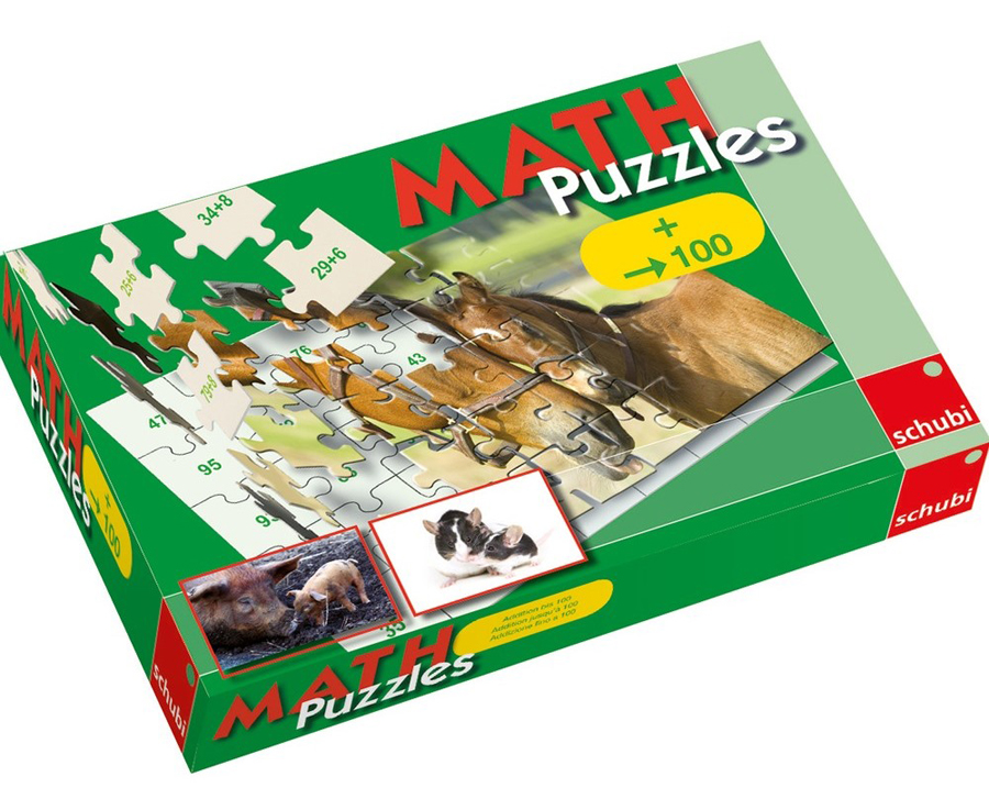 Puzzle-uri matematice - adunarea până la 100