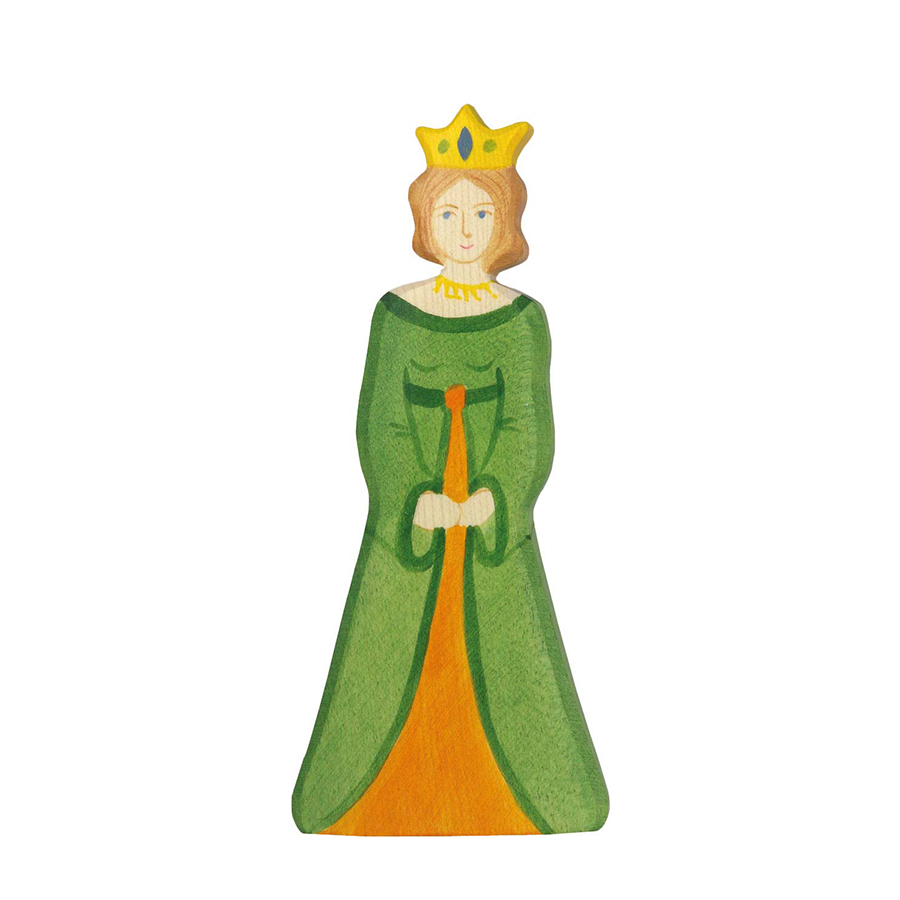 Figurină din lemn – Regină edituradiana.ro