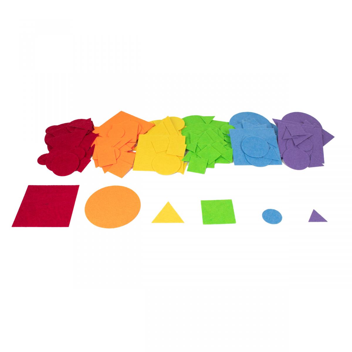 Set 200 de forme geometrice din spumă adezivă