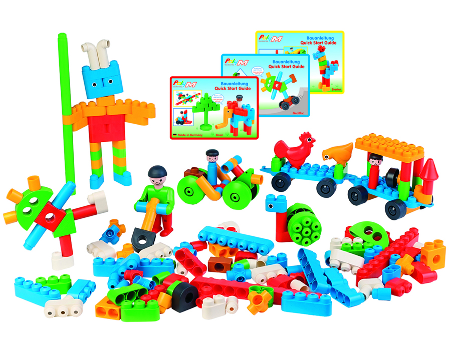 Set creativ de construcție - 190 de piese
