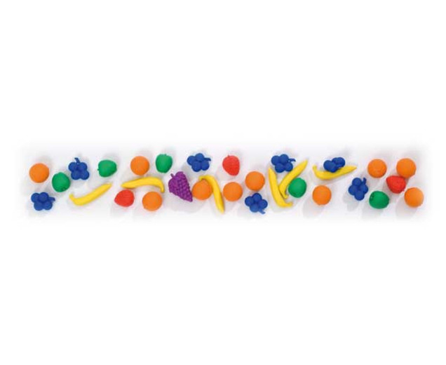 Set de 108 fructe colorate pentru activități matematice edituradiana.ro imagine 2022