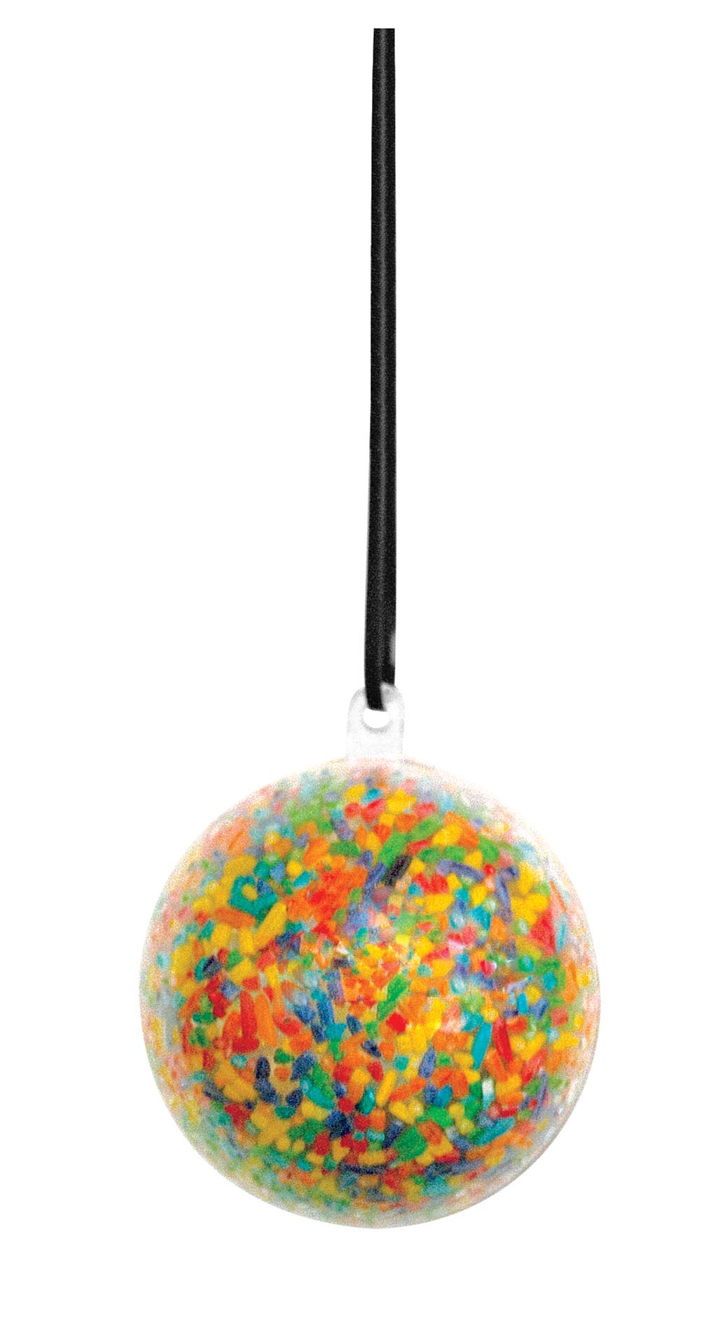 Set de 12 globuri transparente pentru decorare, 6 cm