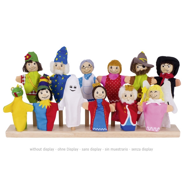 Set de 12 marionete pentru degete – Meserii Decoruri
