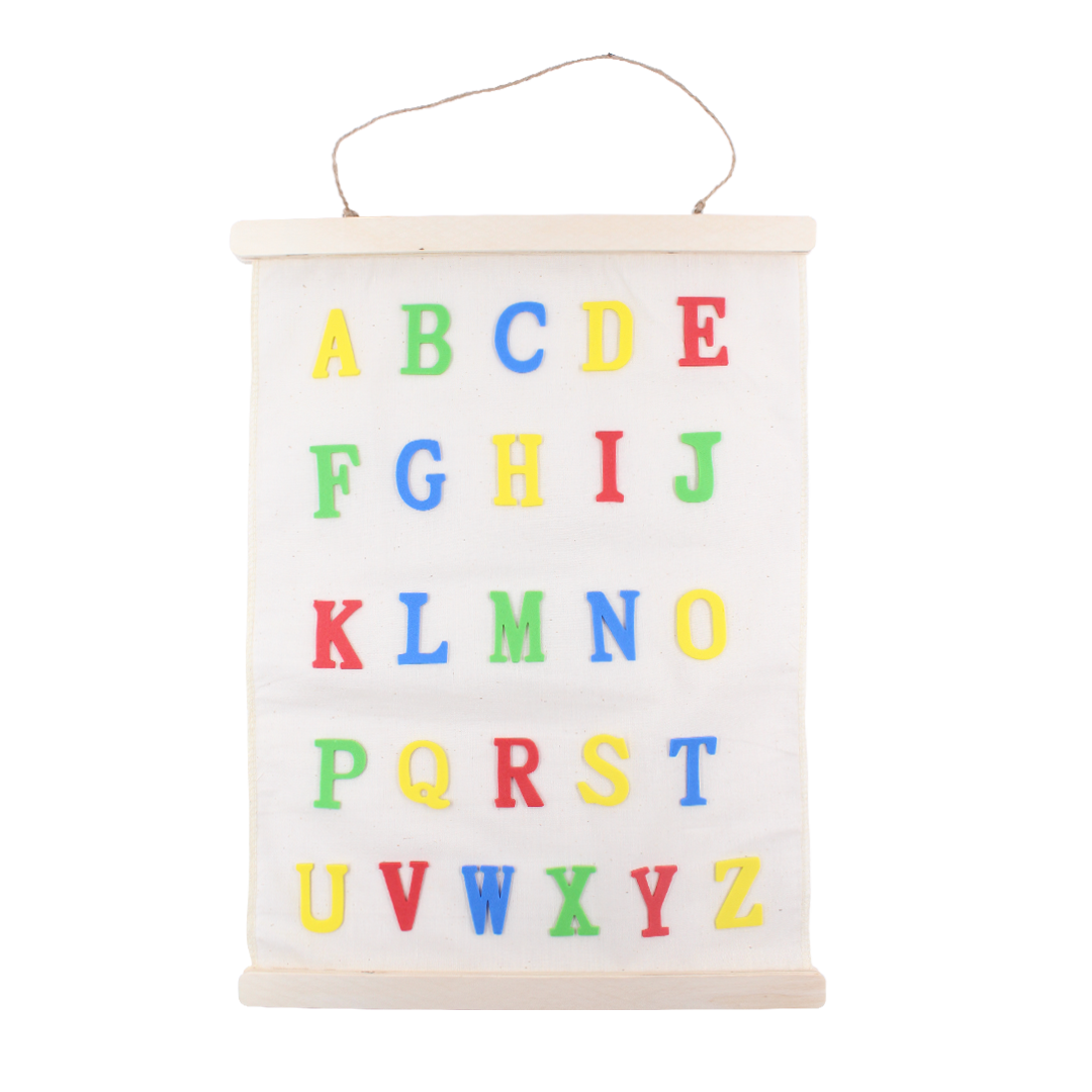 Set de 130 de stickere colorate din spumă  - LITERE MARI