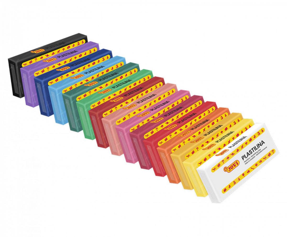 Set de 15 batoane de plastilină colorată