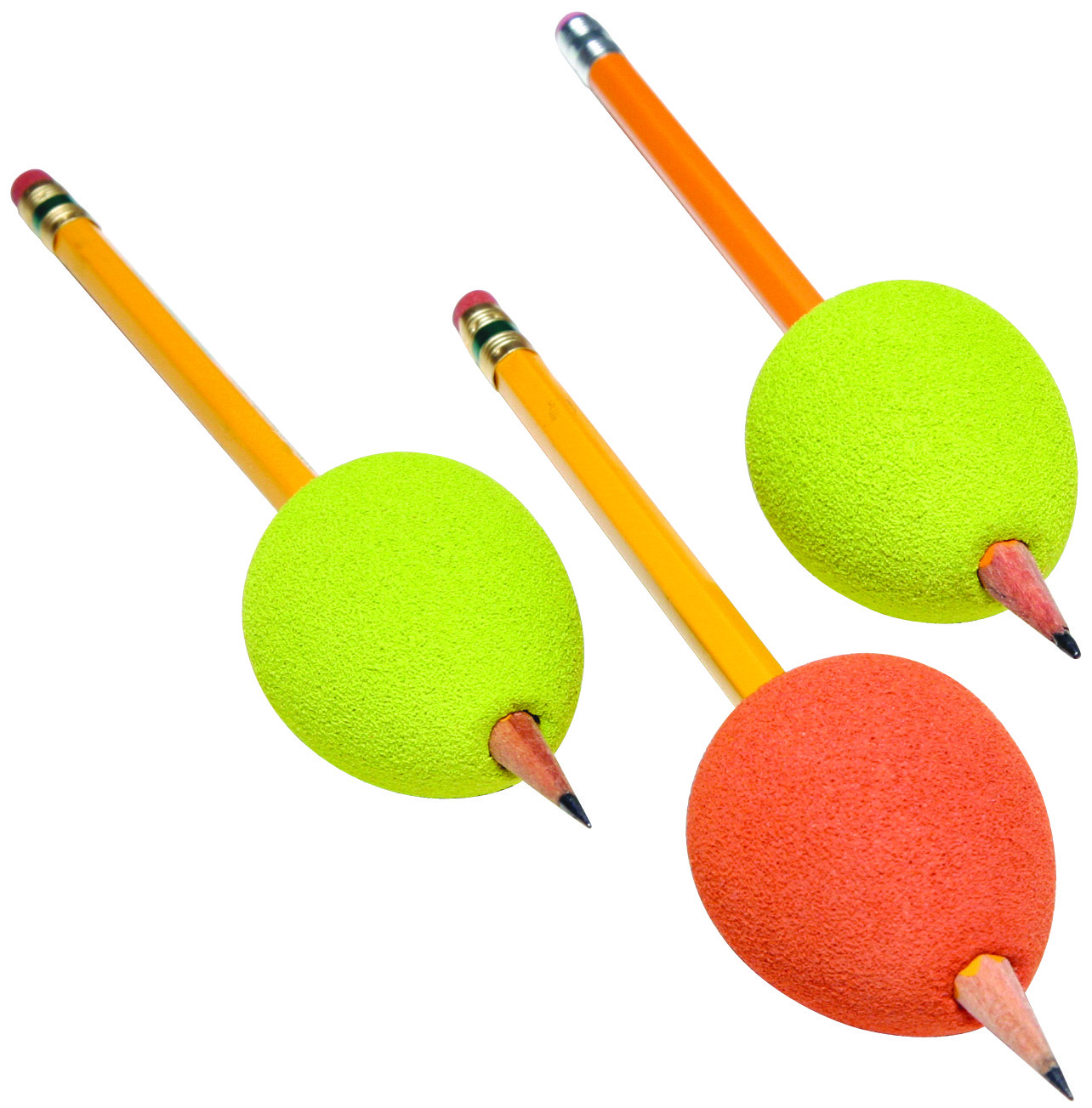 Set de 3 accesorii de protecție din cauciuc pentru creion sau pix