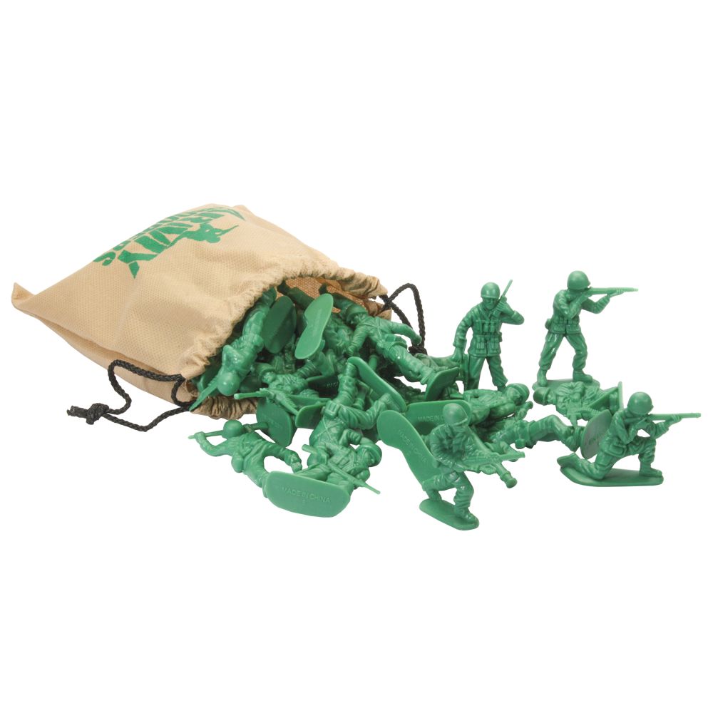 Vezi detalii pentru Set de 32 de figurine din plastic - Soldați