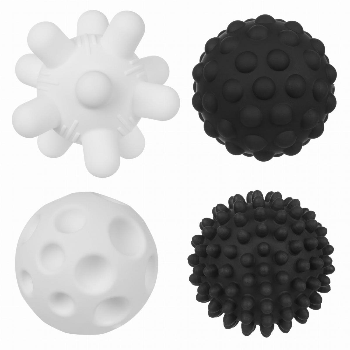 Set de 4 mingi senzoriale