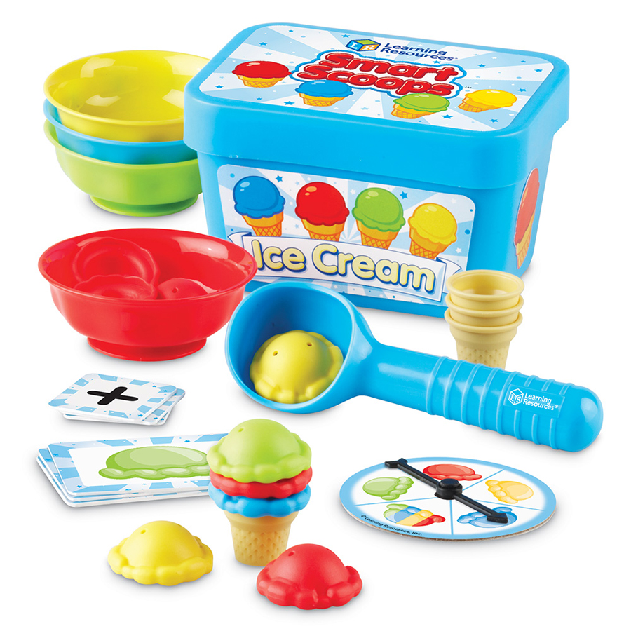 Set de activități matematice - măsoară înghețata