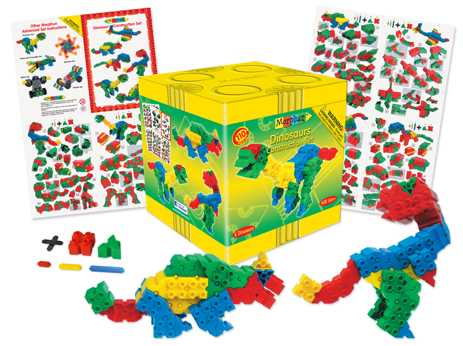 Set de construcție - dinozauri