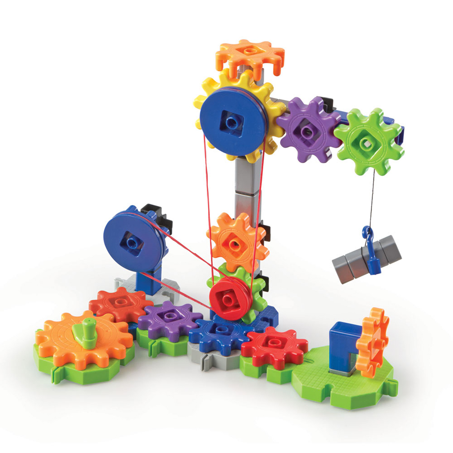 Set de construcție stem - utilaje în mișcare