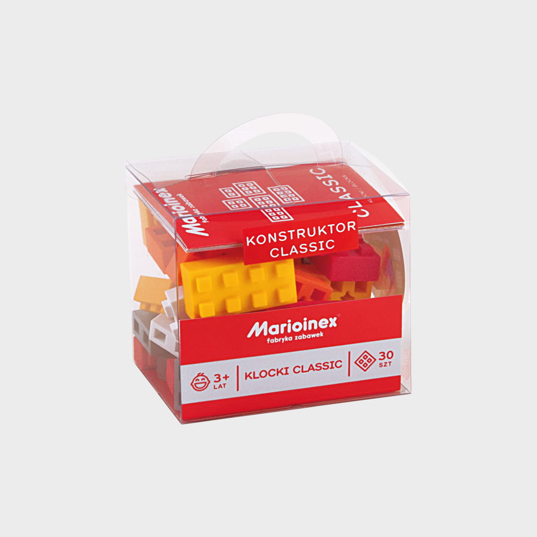 Set de construcție cu 30 de cuburi flexibile
