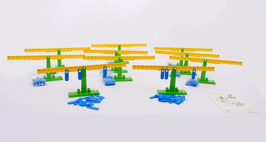 Set de mini balanțe ale numerelor