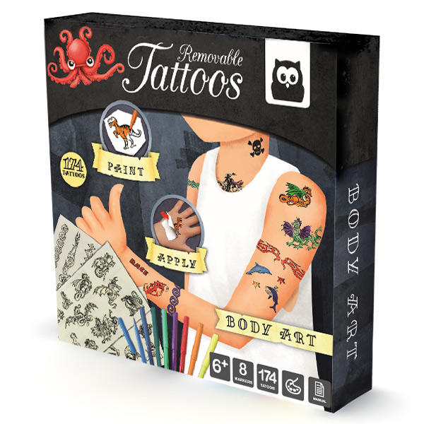 Set de tatuaje pentru băieți