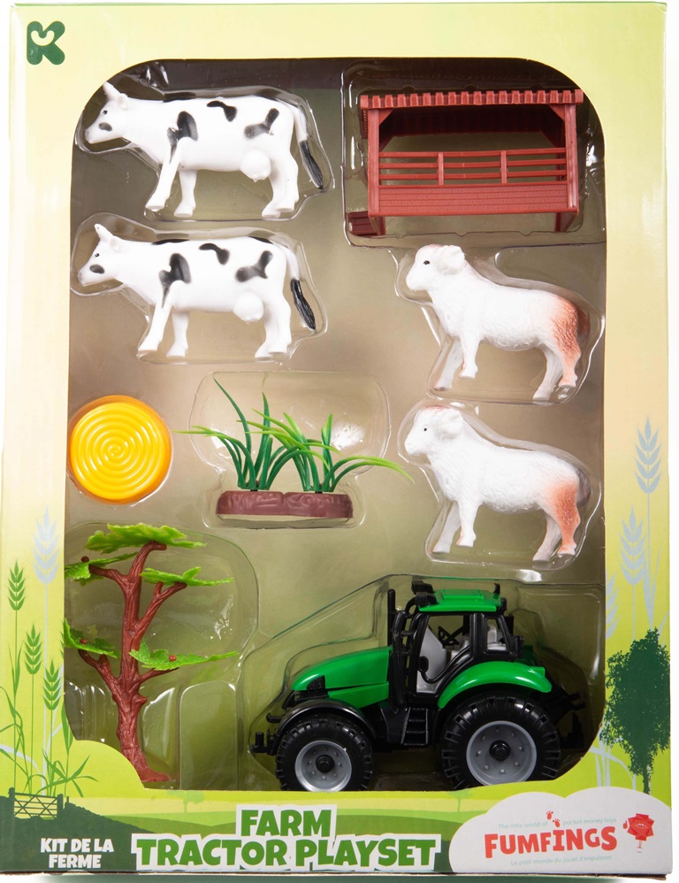 Set figurine colorate din plastic - Viața la fermă