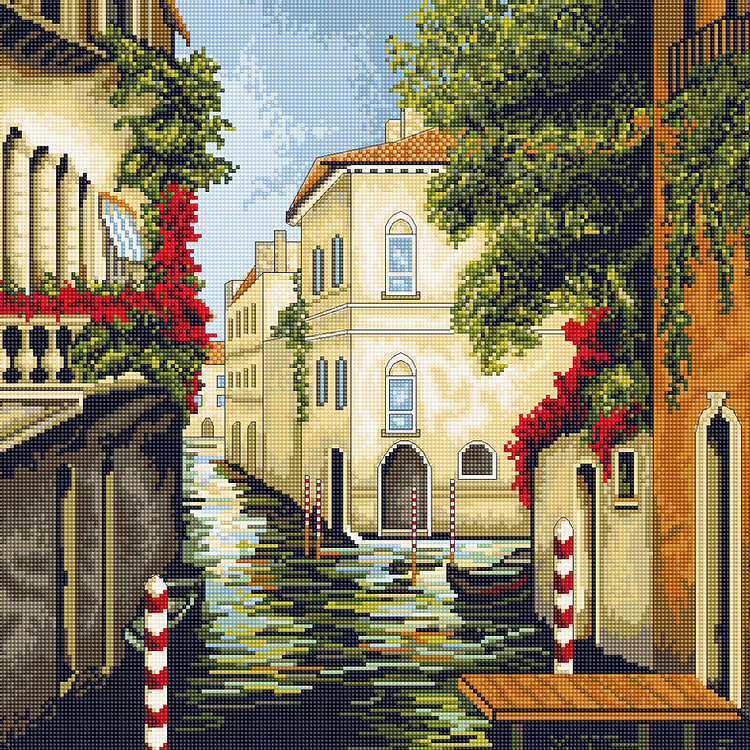Set goblen cu ață și ac – Veneția înfloritoare edituradiana.ro imagine 2022