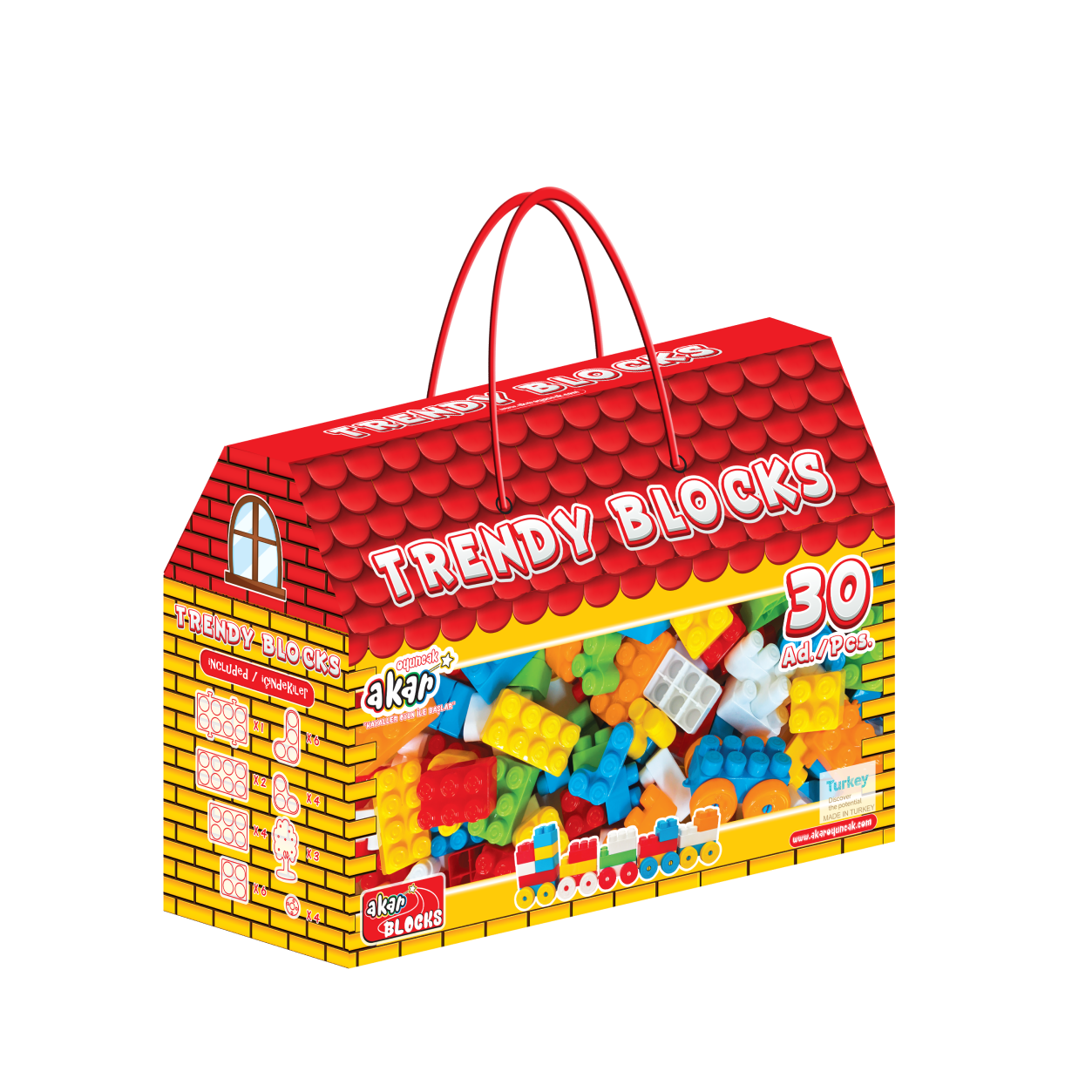 Set de construcție cu 30 de piese