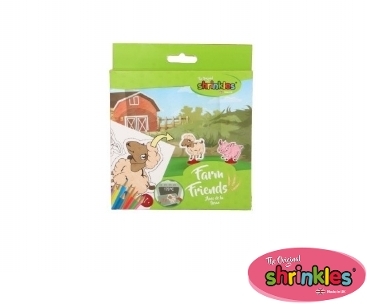 Shrinkles - realizează-ți propriile accesorii cu animăluțe de la fermă
