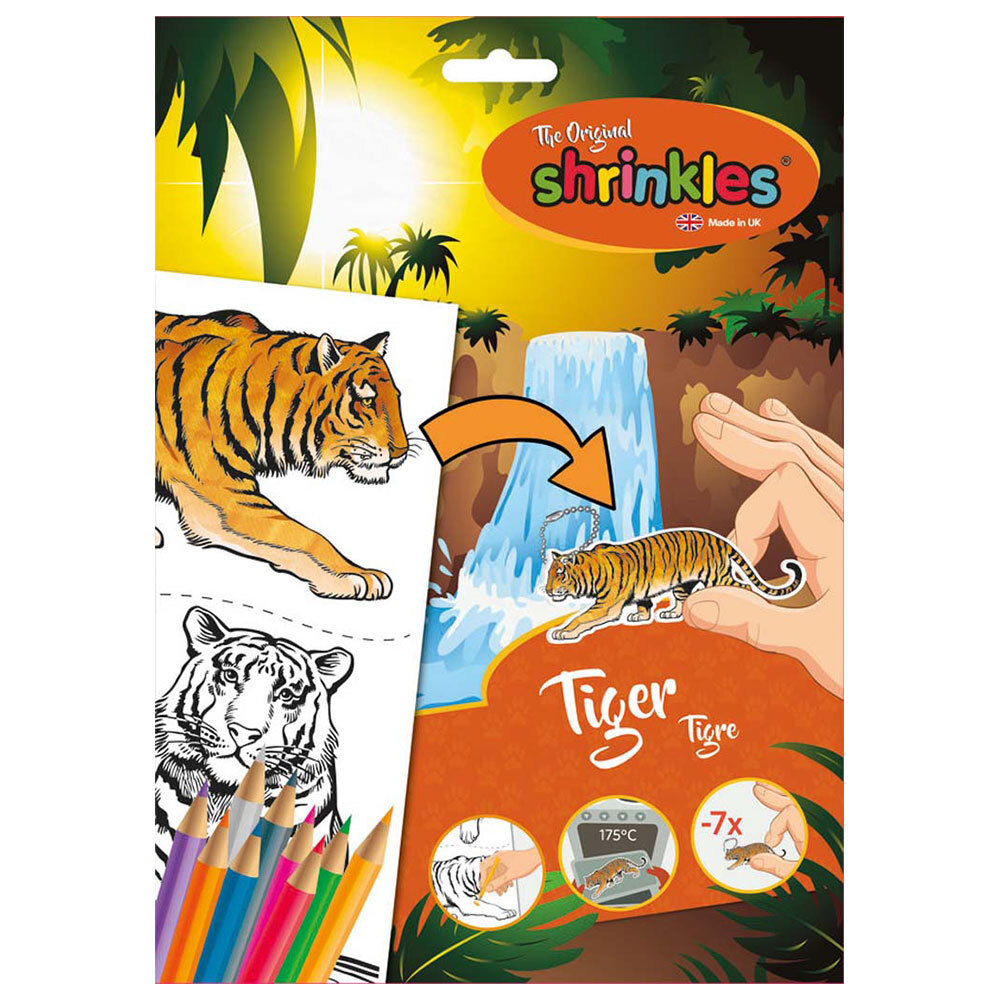 Shrinkles - Realizează-ți propriile accesorii cu tigri