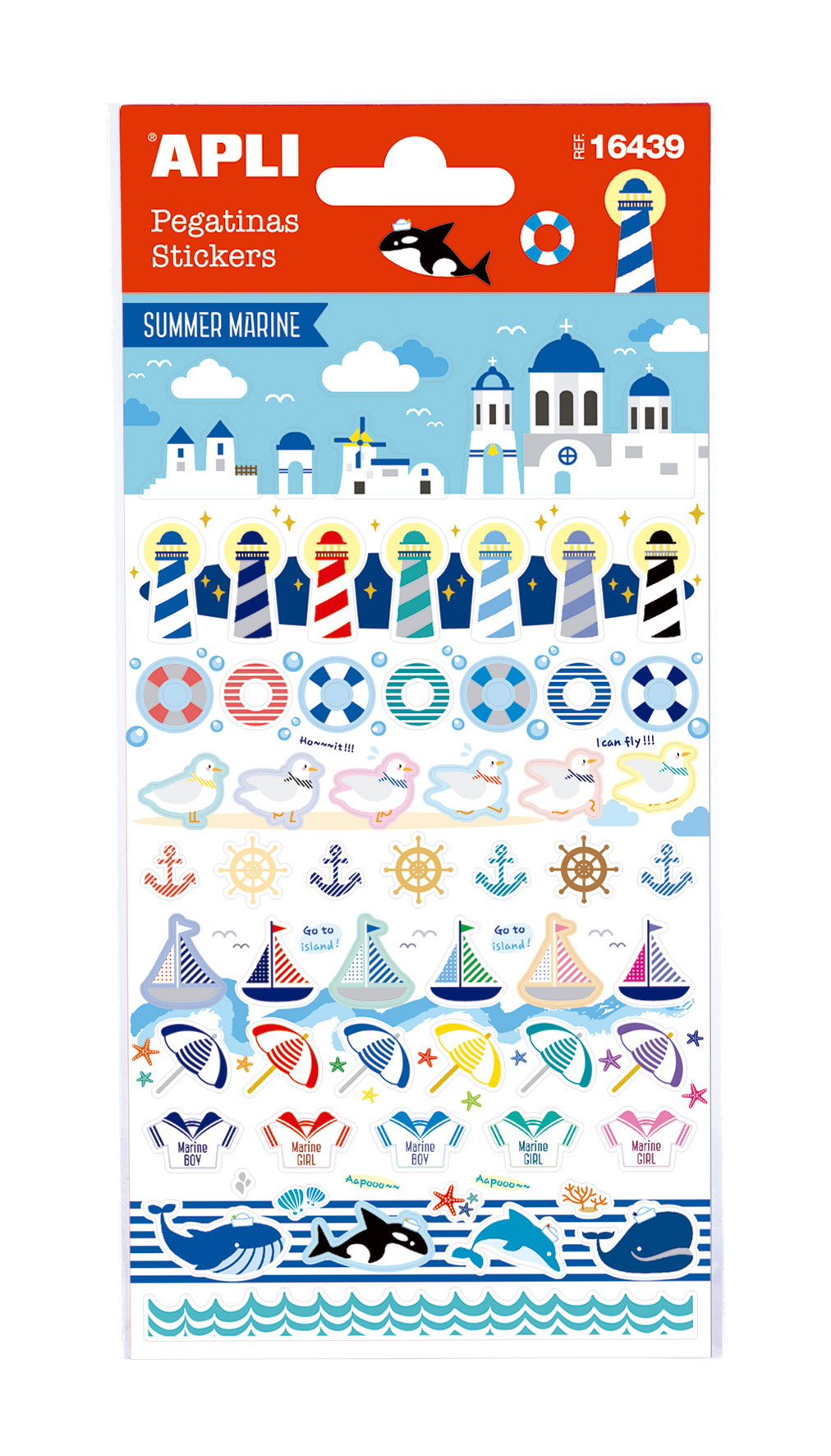 Stickere cu simboluri marine edituradiana.ro