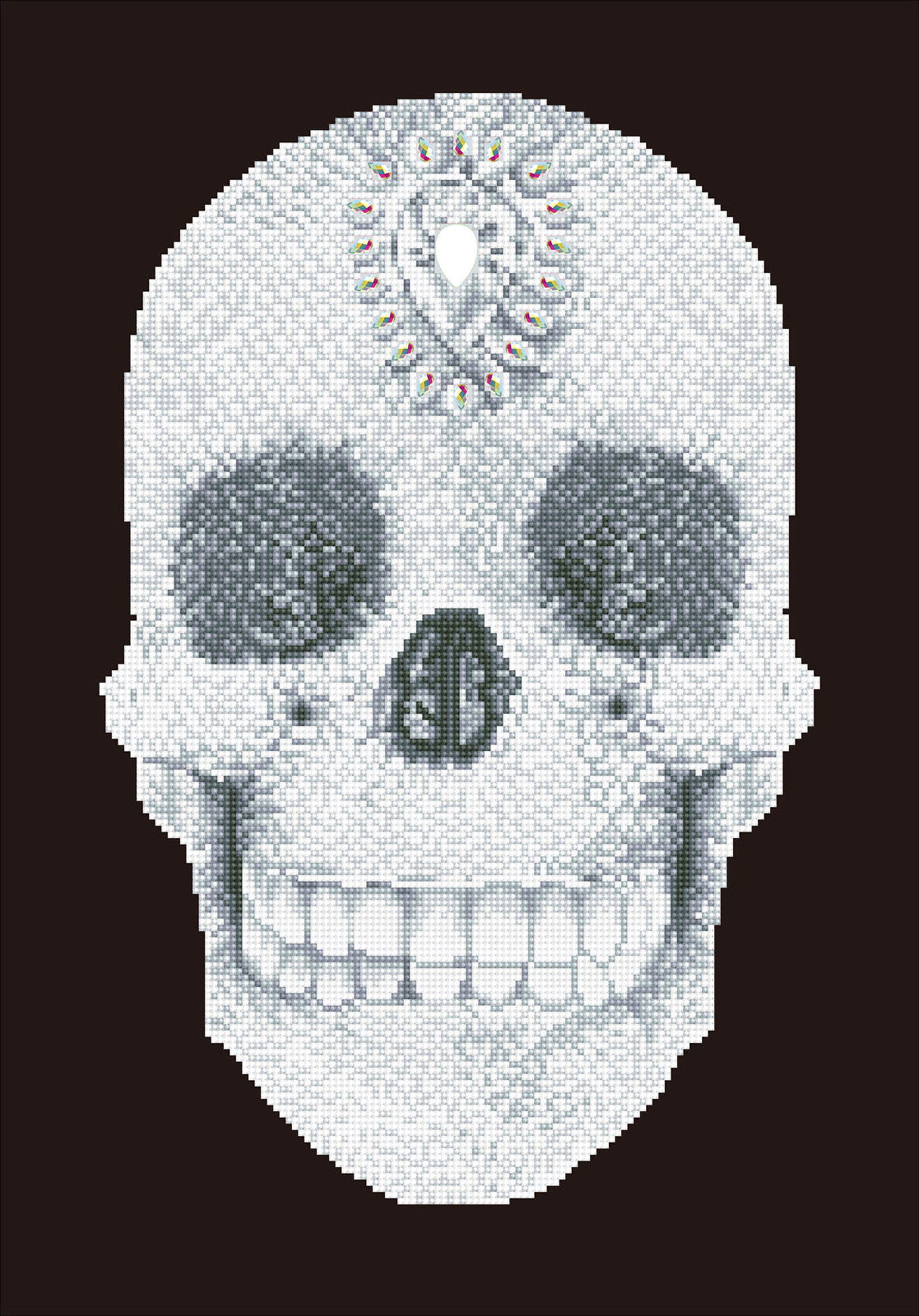 Tablou cu diamante – Craniu de cristal, 60 x 42 cm edituradiana.ro poza 2022
