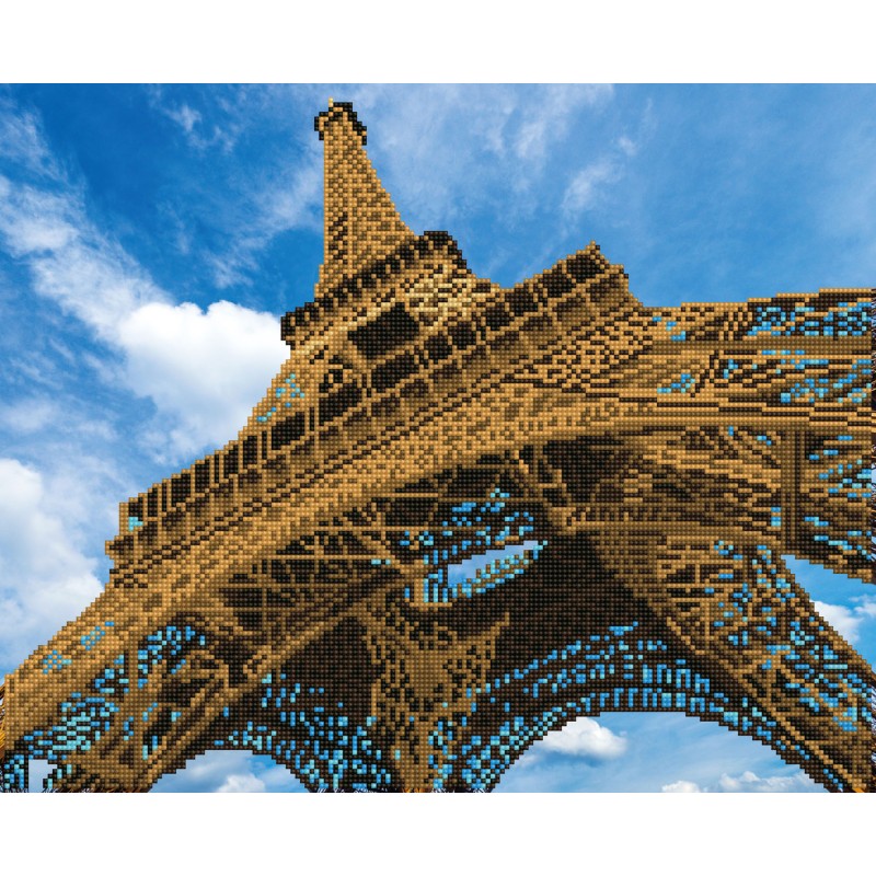 Tablou cu diamante – Turnul Eiffel, 42 x 52 cm edituradiana.ro imagine 2022