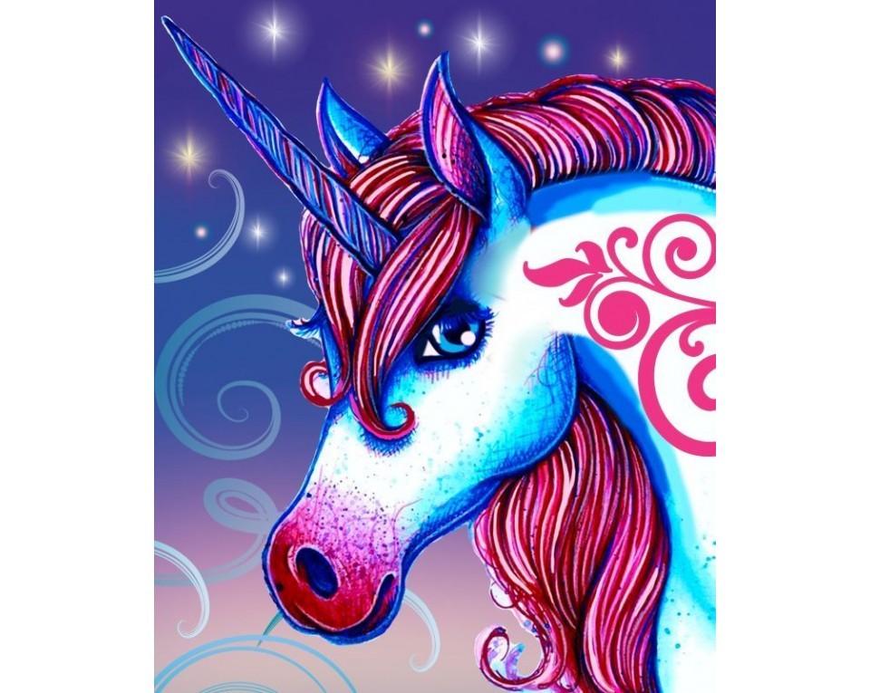 Tablou cu diamante - Unicorn