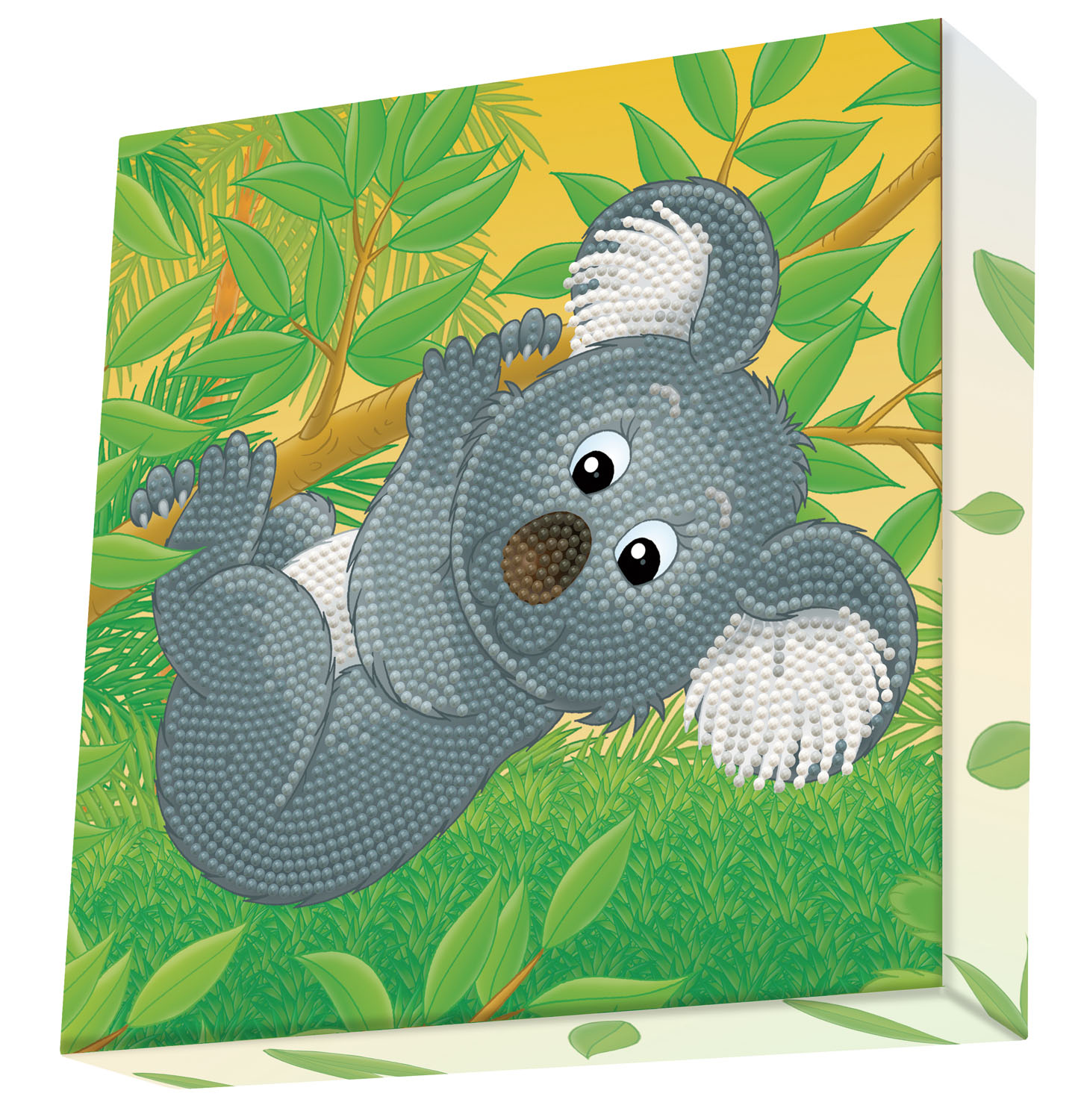 Tablou Diamond Box – Ursulețul Koala, 22 x 22 cm