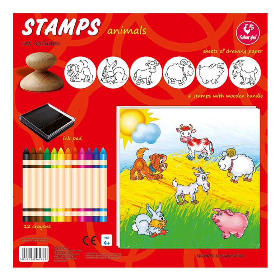 Ștampile din lemn – Animale