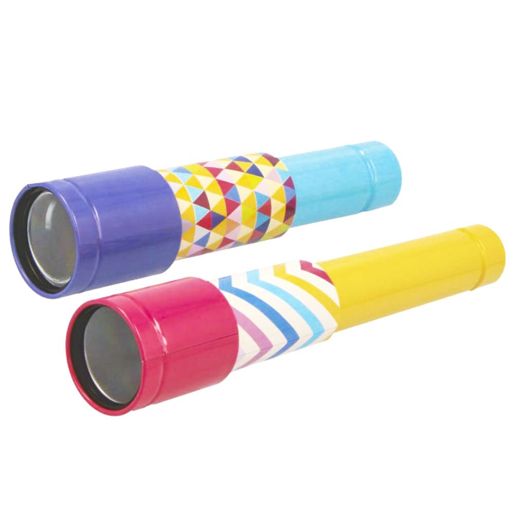 Telescop colorat retro