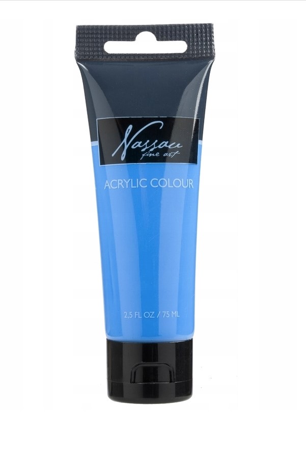 Vopsea acrilică, 75 ml - ALBASTRU
