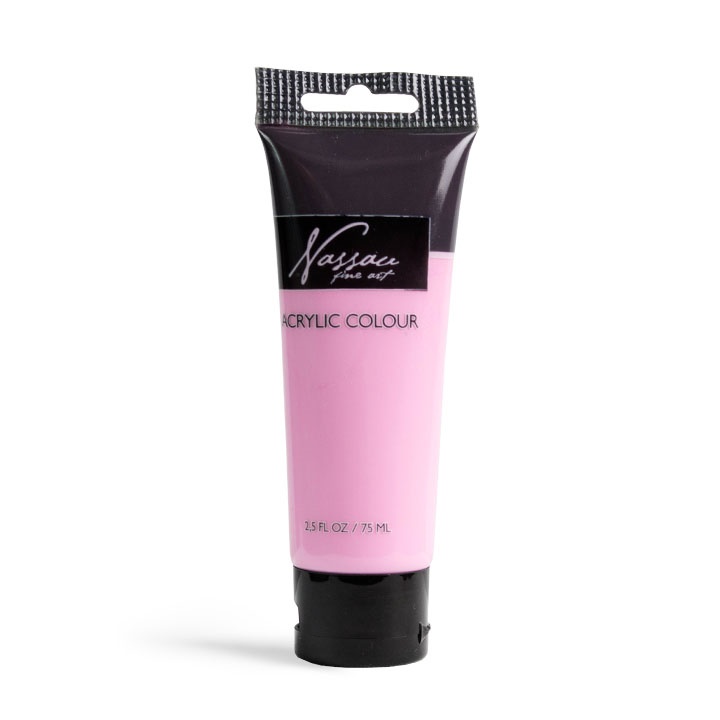 Vopsea acrilică, 75 ml - ROZ
