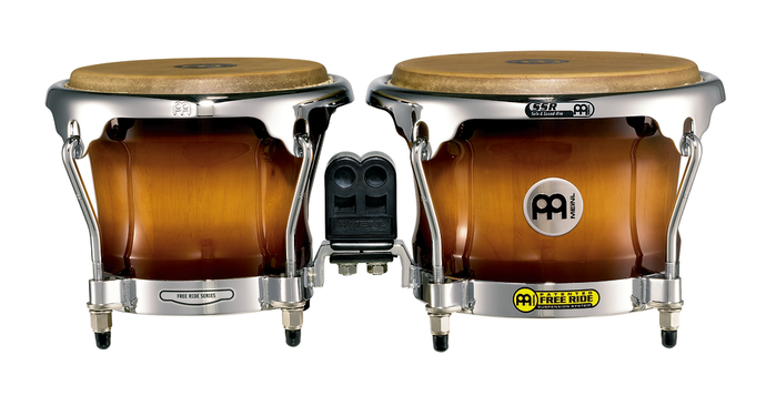 Bongo - Bongo Meinl FWB400GAB Free Ride Wood Gold Amber Sunburst, guitarshop.ro