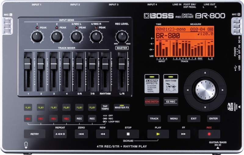 Recordere - BOSS BR-800 Digital Recorder, guitarshop.ro