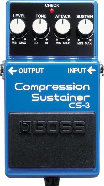 Efecte chitara electrica - BOSS CS-3 Compression Sustainer, guitarshop.ro