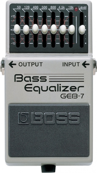 Efecte chitara bass - BOSS GEB-7 Bass Equalizer, guitarshop.ro