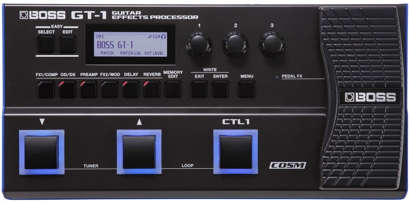 Efecte chitara electrica - BOSS GT-1 Guitar Effects Processor, guitarshop.ro