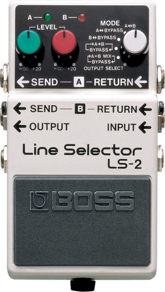 Efecte chitara electrica - BOSS LS-2 Line Selector, guitarshop.ro
