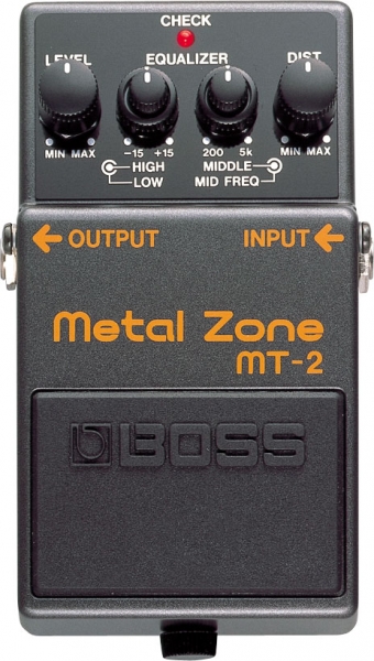 Efecte chitara electrica - BOSS MT-2 Metal Zone, guitarshop.ro