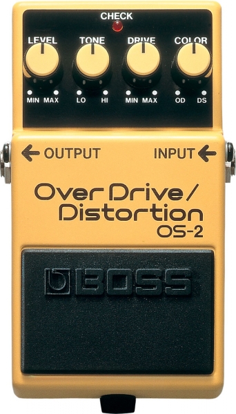 Efecte chitara electrica - BOSS OS-2 OverDrive/Distortion, guitarshop.ro