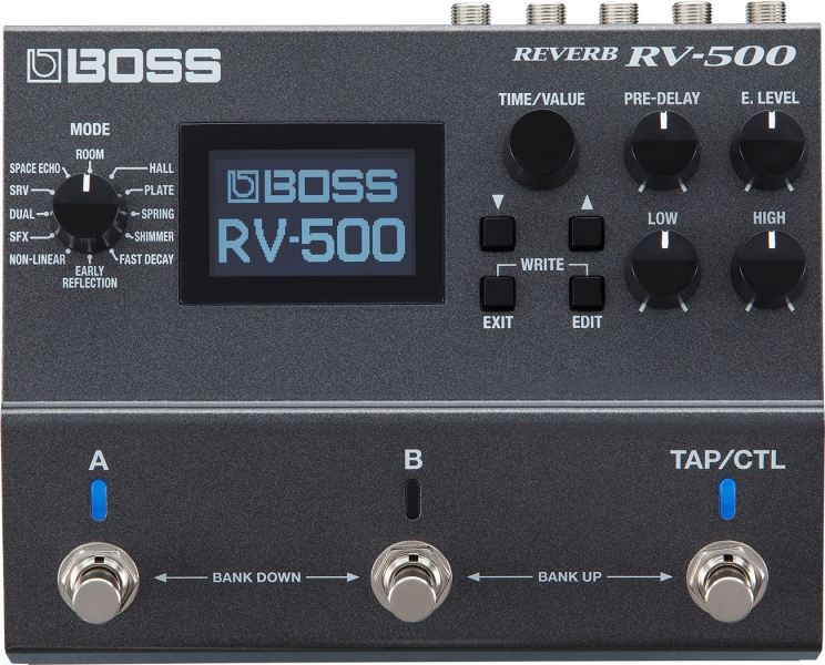 Efecte chitara electrica - BOSS RV-500 Reverb, guitarshop.ro