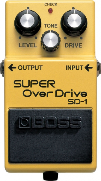 Efecte chitara electrica - BOSS SD-1 Super OverDrive, guitarshop.ro