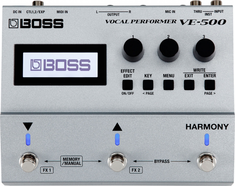 Efecte de voce - BOSS VE-500 Vocal Performer, guitarshop.ro