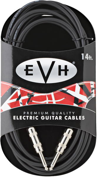 Cabluri chitara - Cablu chitara electrica EVH Premium Cable 14' S to S, guitarshop.ro