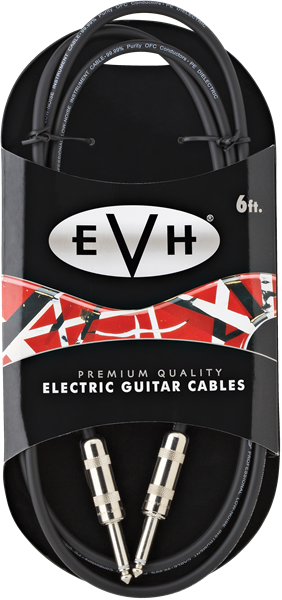 Cabluri chitara - Cablu chitara electrica EVH Premium Cable 6' S to S, guitarshop.ro