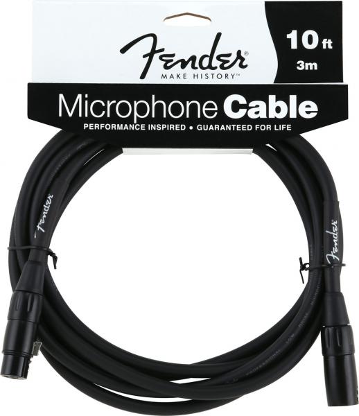 Cabluri microfon - Cablu microfon Fender Performance 10ft (3 m), guitarshop.ro