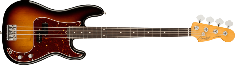 Chitare bass - Chitara bass American PRO II Precision Bass (Culori Fender: 3-Color Sunburst; Fretboard: Rosewood), guitarshop.ro